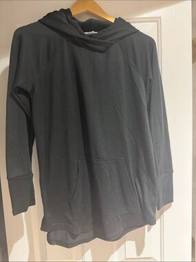 LaLuRoe Black Lightweight Hooded Pullover